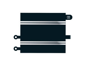 Scalextric Converter Straight x2